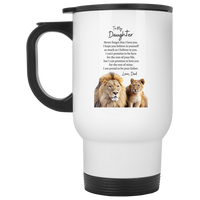 White Travel Mug