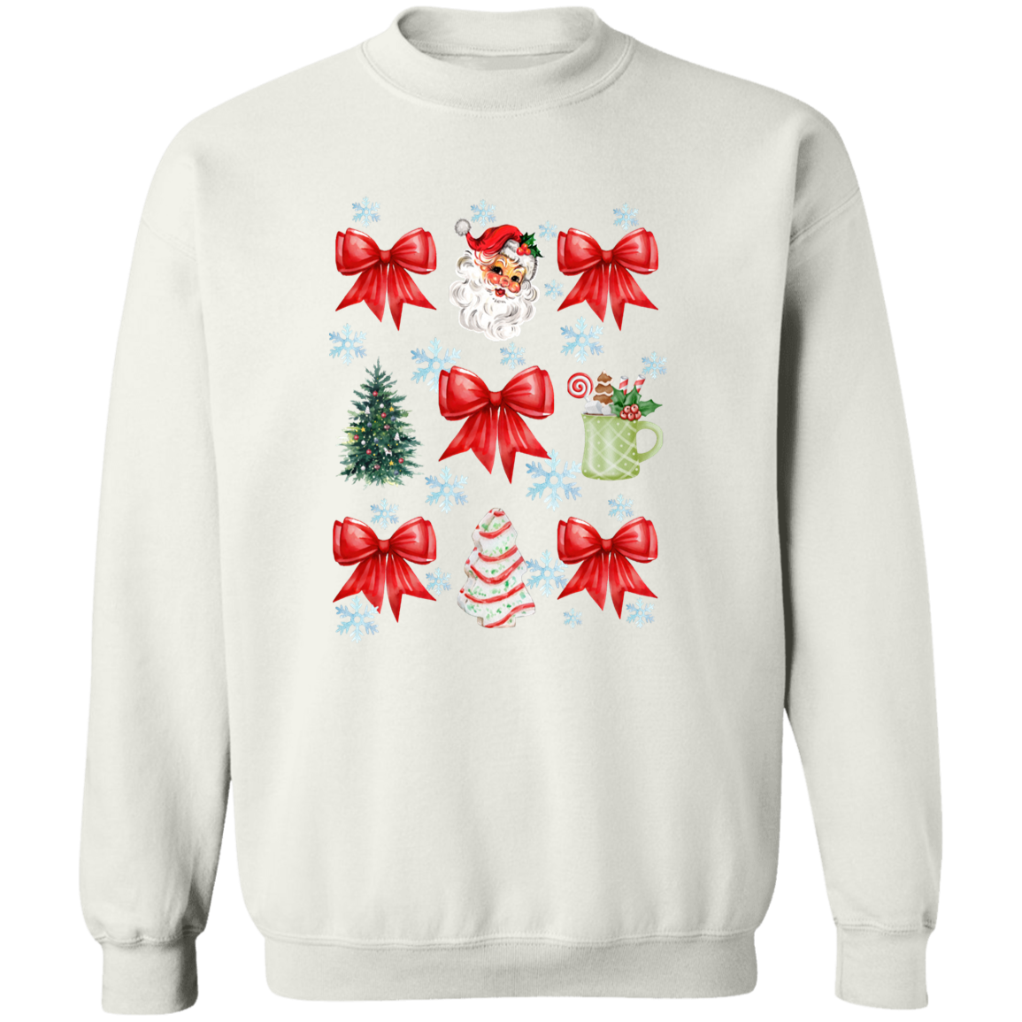 Christmas Bow Coquet | Sweatshirt