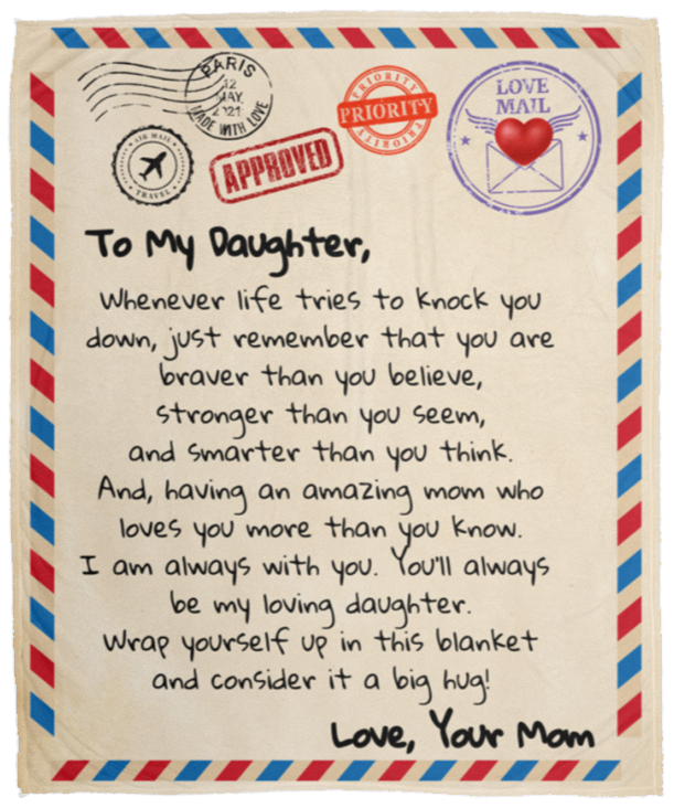 To My Daughter Love Letter | Love Mom