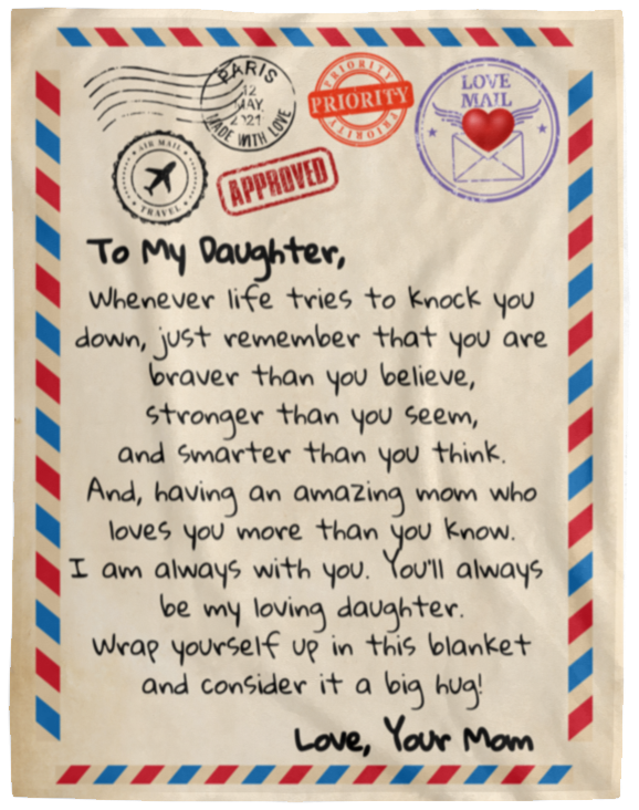 To My Daughter Love Letter | Love Mom