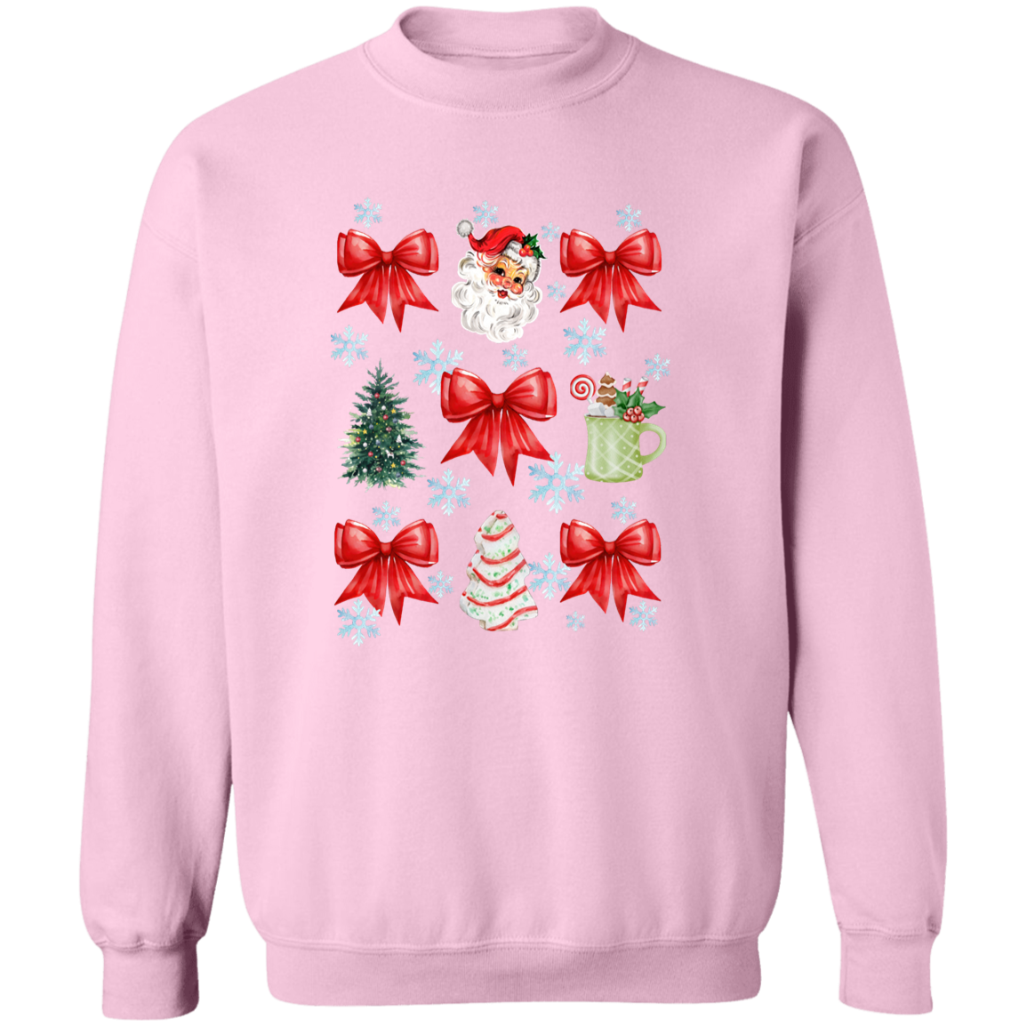 Christmas Bow Coquet | Sweatshirt