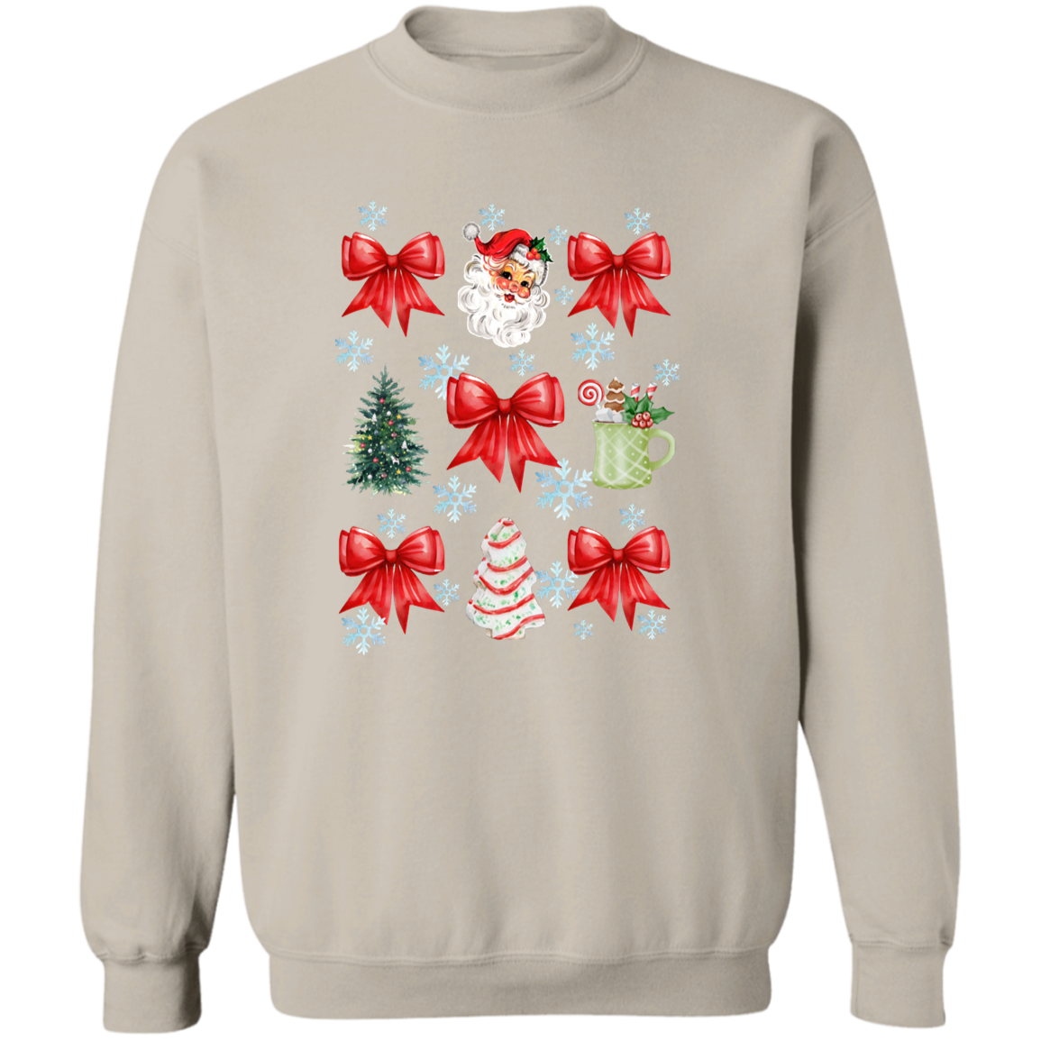 Christmas Bow Coquet | Sweatshirt