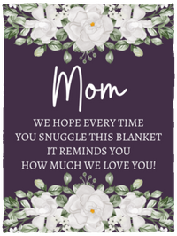 Cozy Plush Fleece Blanket - 30x40
