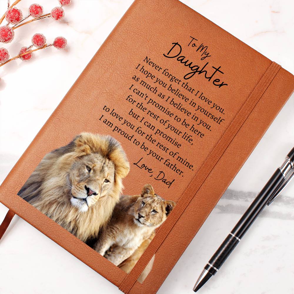 To My Daughter Journal | Gift for Daughter | Holiday Gift
