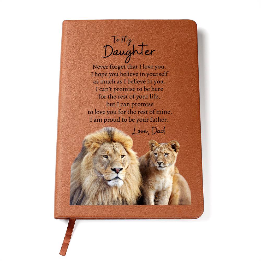 To My Daughter Journal | Gift for Daughter | Holiday Gift