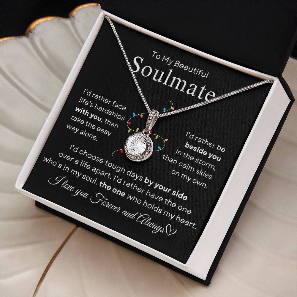 To My Beautiful Soulmate | Eternal Hope Necklace