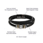 To My Son Love Mom | Love You Forever Bracelet