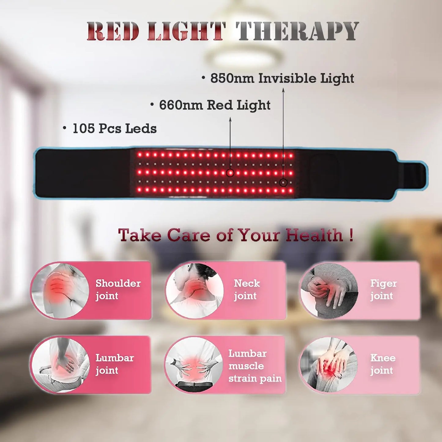 Revitalize & Recover | Targeted LED Therapy Belt