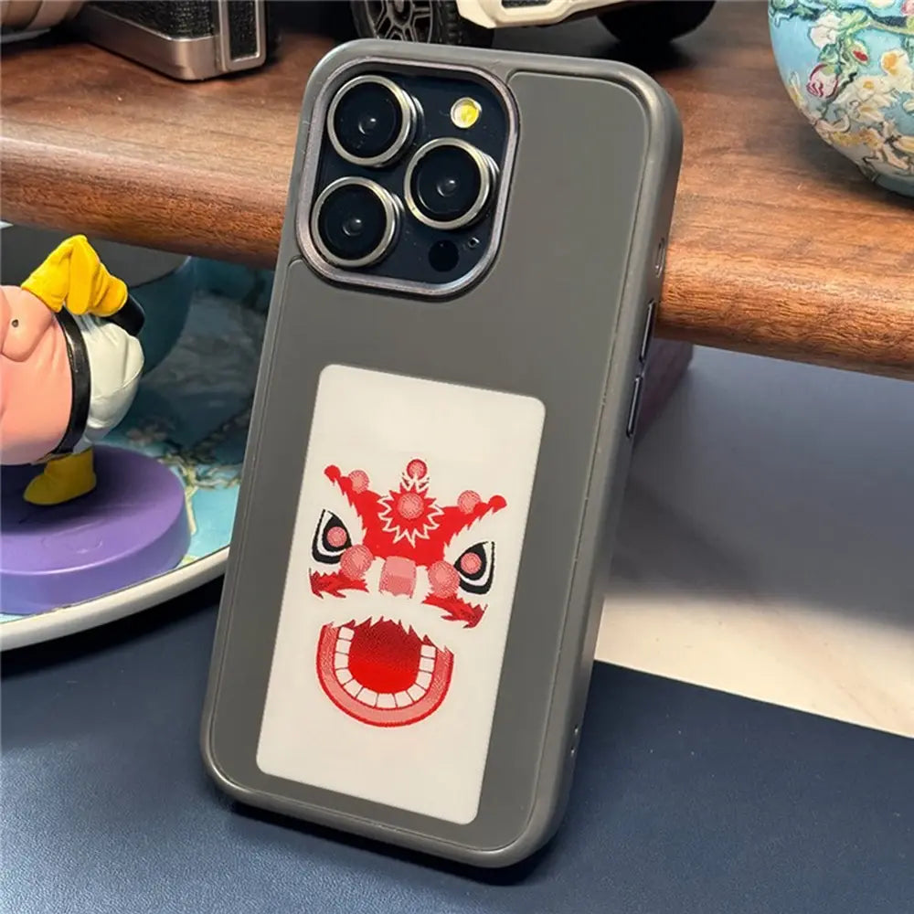 E-Ink Screen Smart NFC Mobile iPhone Case | Dynamic Rear Photo Projection