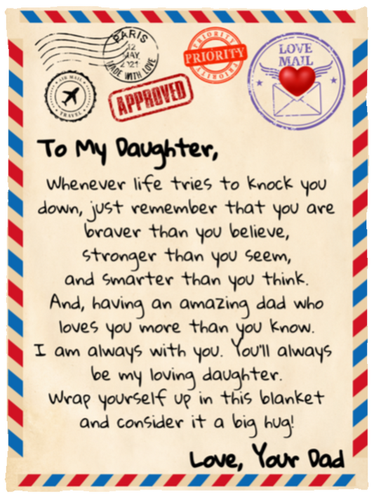 To My Daughter Love Letter | Love Dad