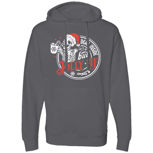 Dead Inside But Jolly AF | Midweight Hoodie