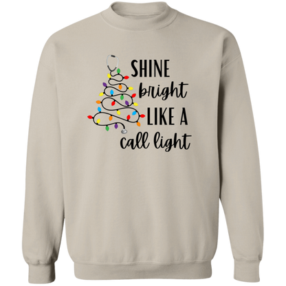 Shine Bright Like a Call Light Tree | Black or White Text