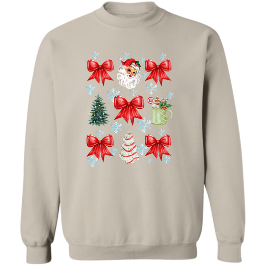 Christmas Bow Coquet | Sweatshirt