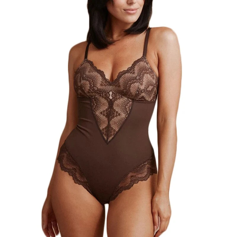 Sexy Sculpting Lace Bodysuit | Lingerie