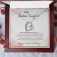 To My Badass Daughter | Forever Love Necklace | Daughter Gift