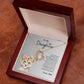 To My Daughter Love Dad | Forever Love Necklace