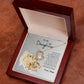 To My Daughter Love Mom | Forever Love Necklace