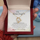 To My Badass Daughter | Forever Love Necklace | Daughter Gift