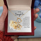 To My Daughter Love Mom | Forever Love Necklace