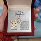 Precious Cub with Flower Wreath | Forever Love Necklace