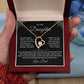 To My Daughter | Forever Love Necklace | Silver Message