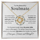 To My Beautiful Soulmate | Love Knot Necklace