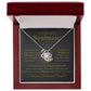 To My Beautiful Soulmate | Love Knot Necklace