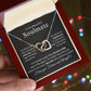 To My Beautiful Soulmate | Interlocking Hearts Necklace