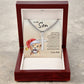 To My Son Love Dad | Cuban Link Chain with Artisan Cross