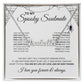 To My Spooky Soulmate | Custome Name Necklace | Halloween Soulmate Gift (white background)