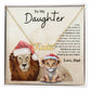 To My Daughter Love Dad | Custom Name Necklace