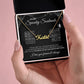 To My Spooky Soulmate | Custom Name Neckace | Halloween Soulmate Gift (black background)