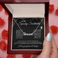 To My Spooky Soulmate | Custom Name Neckace | Halloween Soulmate Gift (black background)