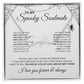 To My Spooky Soulmate | Signature Name Necklace | Halloween Soulmate Gift (white background)