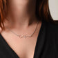 To My Spooky Soulmate | Signature Name Necklace | Halloween Soulmate Gift (black background)