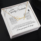 To My Spooky Soulmate | Signature Name Necklace | Halloween Soulmate Gift (white background)