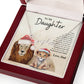 To My Daughter Love Dad | Signature Name Necklace