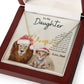 To My Daughter Love Dad | Signature Name Necklace