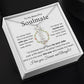 To My Beautiful Soulmate | Vertical Name Necklace