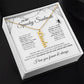 To My Spooky Soulmate | Vertical Name Necklace | Halloween Soulmate Gift (white background)