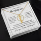 To My Beautiful Soulmate | Vertical Name Necklace