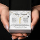 To My Spooky Soulmate | Vertical Name Necklace | Halloween Soulmate Gift (white background)
