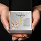 To My Daughter Love Mom | Vertical Name Necklace