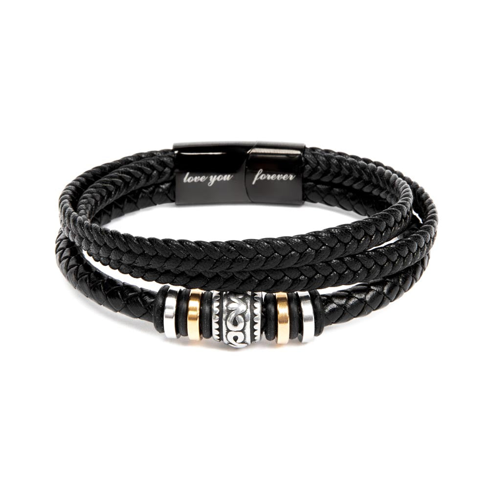 To My Son Love Dad | Love You Forever Bracelet