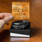 To My Phantom Flame | Cross Bracelet | Halloween Gift