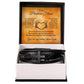 To My Phantom Flame | Cross Bracelet | Halloween Gift