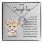 Precious Cub with Flower Wreath | Forever Love Necklace