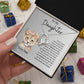 Precious Cub with Flower Wreath | Forever Love Necklace