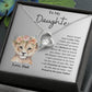 Precious Cub with Flower Wreath | Forever Love Necklace
