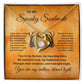 To My Spooky Soulmate | Forever Love Necklace | Halloween Gift